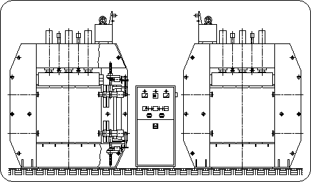Hydraulic presses with HF generator